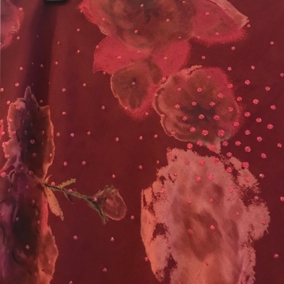 Tailor Floral Skirt with Tiny Embellishments Size 10 - Picture 3 of 10